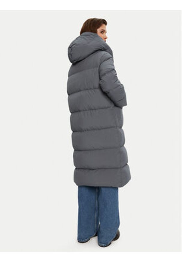Blauer Płaszcz zimowy 24WBLDK03297 Szary Regular Fit. Kolor: szary. Materiał: syntetyk. Sezon: zima
