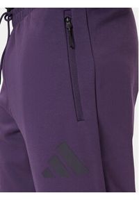 Adidas - adidas Spodnie dresowe Z.N.E. JW4726 Fioletowy Loose Fit. Kolor: fioletowy. Materiał: bawełna #5
