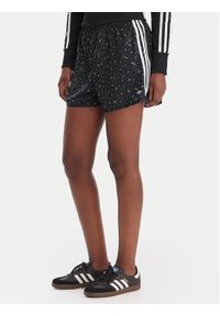 Adidas - adidas Szorty sportowe Satin KA2672 Szary Loose Fit. Kolor: szary. Materiał: syntetyk #1