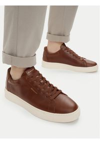 GANT - Gant Sneakersy 32631226 Brązowy. Kolor: brązowy. Materiał: skóra #1