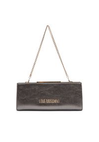 Love Moschino - LOVE MOSCHINO Torebka JC4144PP1OLS0910 Szary. Kolor: szary. Materiał: skórzane #1