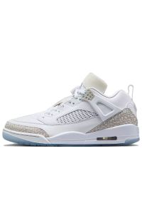 Buty męskie Jordan Spizike Low FQ1759-103 - białe. Kolor: biały. Materiał: guma, syntetyk, tkanina, skóra. Szerokość cholewki: normalna. Sport: koszykówka