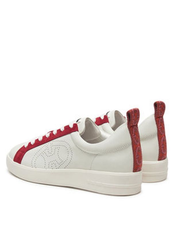 Coccinelle Sneakersy Coccinellemonogram E4 RWR 24 01 01 Écru. Materiał: skóra