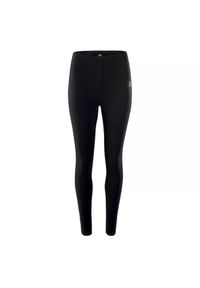 Damskie legginsy IQ Cross The Line Silky. Kolor: czarny. Sport: fitness