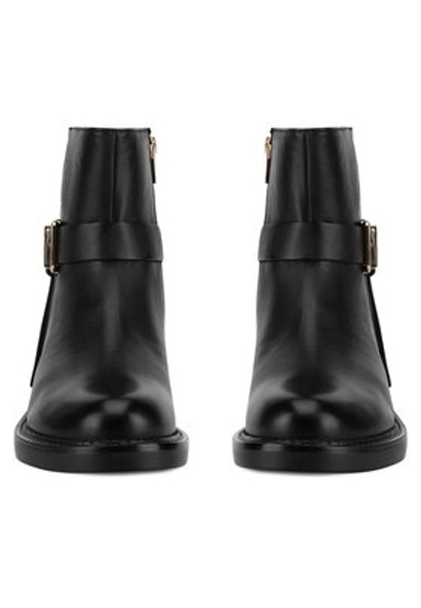 MEXX Botki MICP1710043W PIERA MABEL Czarny. Kolor: czarny. Materiał: skóra