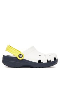 Klapki Crocs. Kolor: biały. Styl: retro, sportowy #1