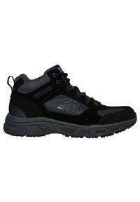 skechers - Buty trekkingowe męskie Skechers Oak Canyon. Zapięcie: sznurówki. Kolor: szary, czarny, wielokolorowy. Materiał: materiał, skóra. Szerokość cholewki: normalna #2