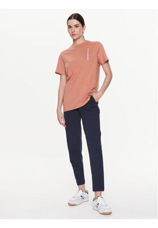 Ellesse T-Shirt Coalio SGR17777 Beżowy Relaxed Fit. Kolor: beżowy. Materiał: bawełna