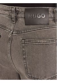 Hugo - HUGO Jeansy 50544798 Szary Straight Fit. Kolor: szary #4