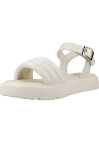 Geox - Sandały GEOX J SANDAL KODETTE GIR Biały. Kolor: biały. Materiał: syntetyk. Sport: turystyka piesza