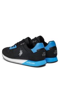 U.S. Polo Assn. Sneakersy NOBIL011 Czarny. Kolor: czarny. Materiał: materiał