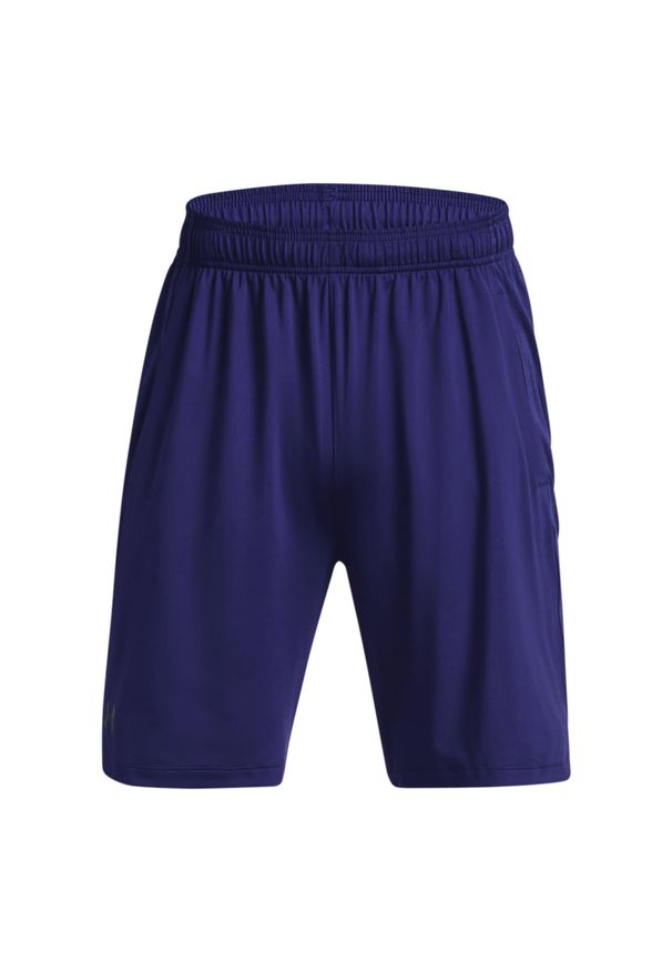 Spodnie sportowe męskie Under Armour 1376955468. Kolor: niebieski. Materiał: materiał, syntetyk. Długość: krótkie. Sport: fitness