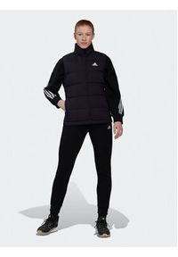 Adidas - adidas Kurtka zimowa Helionic Down Vest HG6280 Czarny Regular Fit. Kolor: czarny. Materiał: syntetyk. Sezon: zima