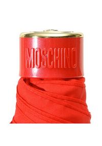 MOSCHINO Parasolka Supermini C 8351 Czerwony. Kolor: czerwony. Materiał: poliester, materiał