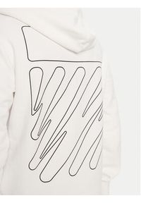 OFF-WHITE - Off-White Bluza OMBB097F22FLE0150110 Biały Regular Fit. Kolor: biały. Materiał: bawełna