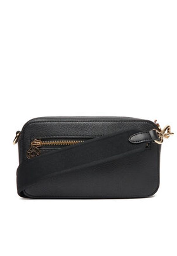 TOMMY HILFIGER - Tommy Hilfiger Torebka DISTINCT CAMERA BAG AW0AW17455 Czarny. Kolor: czarny. Materiał: skórzane
