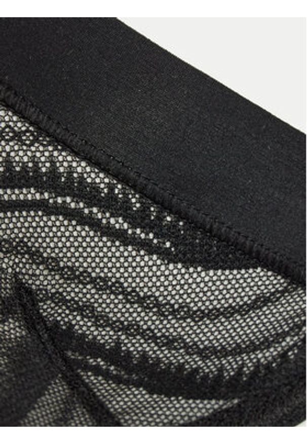 Calvin Klein Underwear Biustonosz z fiszbiną 000QF7717E Czarny. Kolor: czarny. Materiał: syntetyk