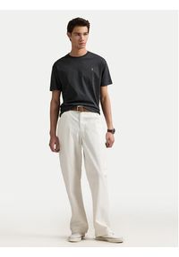 Polo Ralph Lauren T-Shirt Tsh 710740727032 Szary Slim Fit. Typ kołnierza: polo. Kolor: szary. Materiał: bawełna