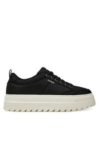 Hugo - HUGO Sneakersy Lyssa 50548178 Czarny. Kolor: czarny. Materiał: materiał