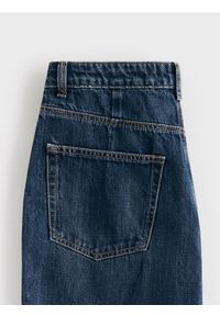 Reserved - Jeansy balloon - granatowy. Kolor: niebieski #1