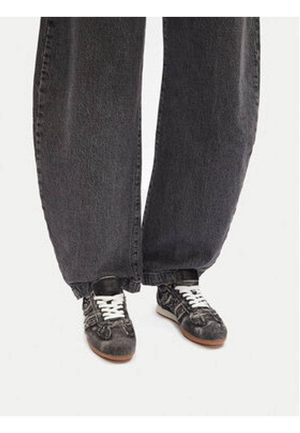 Lasocki Sneakersy YD3970-3 Czarny. Kolor: czarny. Materiał: materiał