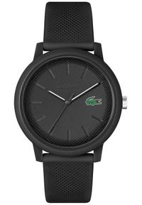 Męski Zegarek Lacoste 12.12 Black 2011171 Sportowy Minimalizm All-Black. Styl: sportowy #1