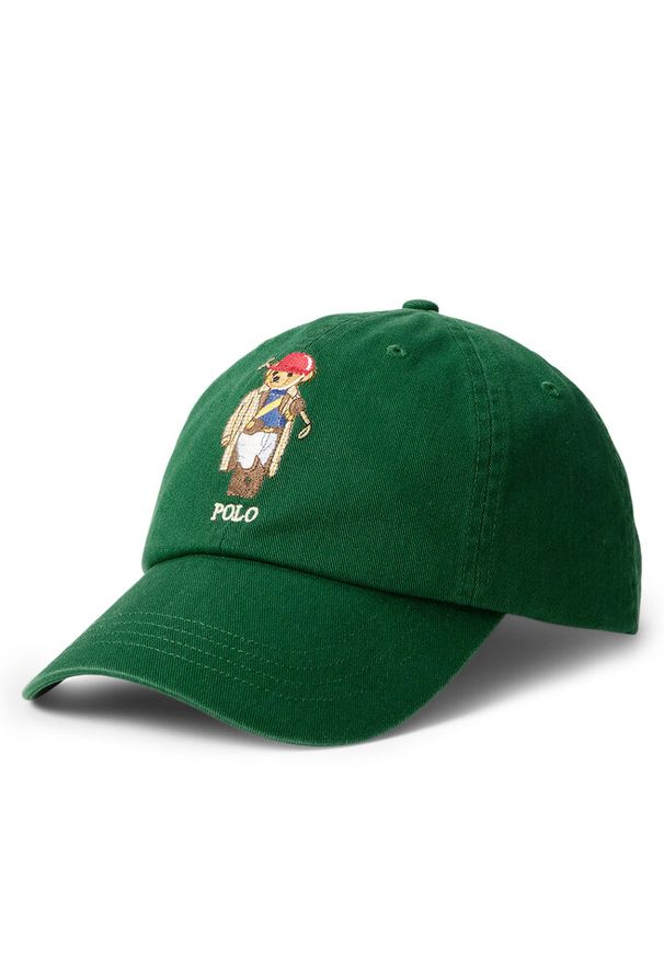Czapka z daszkiem Polo Ralph Lauren. Kolor: zielony