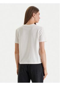 Calvin Klein Jeans T-Shirt Cktail Concept LV047E813G Biały Regular Fit. Kolor: biały. Materiał: bawełna #5