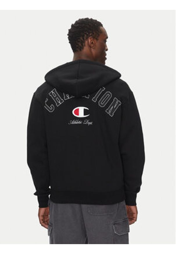 Champion Bluza 221193 Czarny Regular Fit. Kolor: czarny. Materiał: bawełna