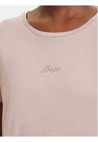 BOSS T-Shirt C_Elove_embro 50554696 Różowy jasny Slim Fit. Kolor: różowy. Materiał: bawełna #2