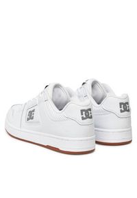 DC Shoes Sneakersy MANTECA 4 ADYS100765-HBW Biały. Kolor: biały. Materiał: skóra #7