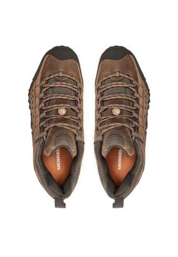 Merrell Trekkingi Intercept J73705 Brązowy. Kolor: brązowy. Materiał: materiał. Sport: turystyka piesza