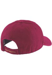 Czapka z daszkiem Carhartt Odessa Cap. Kolor: czerwony