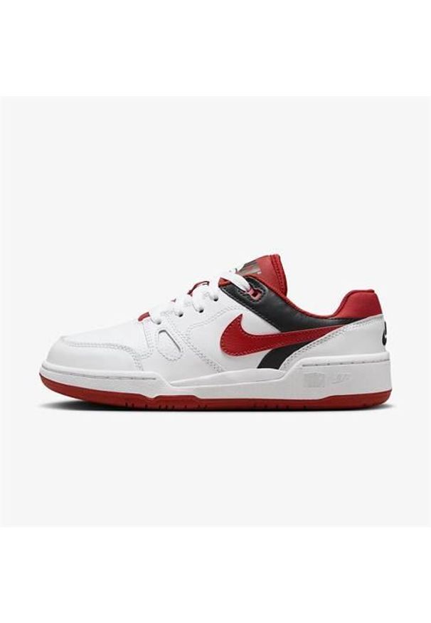 Buty koszykarskie dla dzieci Nike Full Force. Zapięcie: sznurówki. Kolor: wielokolorowy. Materiał: guma, skóra, tkanina, materiał, syntetyk. Szerokość cholewki: normalna