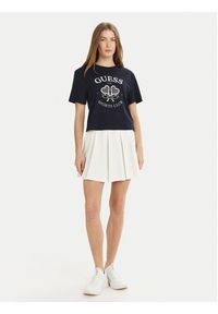 Guess T-Shirt V5GI04 I3Z14 Granatowy Regular Fit. Kolor: niebieski. Materiał: bawełna #3