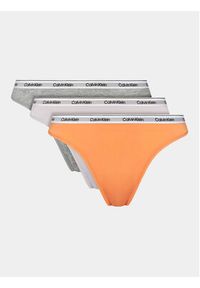 Calvin Klein Underwear Komplet 3 par fig klasycznych 000QD5207E Kolorowy. Materiał: bawełna. Wzór: kolorowy #15
