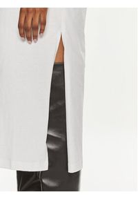 Karl Lagerfeld Jeans Sukienka codzienna 241J1300 Biały Regular Fit. Okazja: na co dzień. Kolor: biały. Materiał: bawełna. Typ sukienki: proste. Styl: casual #3