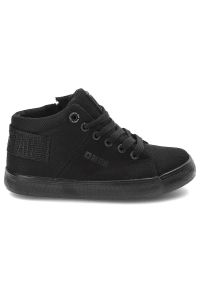 Big-Star - Czarne Sneakersy Big Star Wygodne Buty Dziecięce. Kolor: czarny. Materiał: materiał, tkanina. Szerokość cholewki: normalna #5