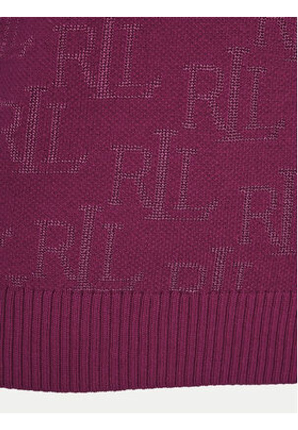 Lauren Ralph Lauren Sweter 200909156003 Różowy Regular Fit. Kolor: różowy. Materiał: bawełna