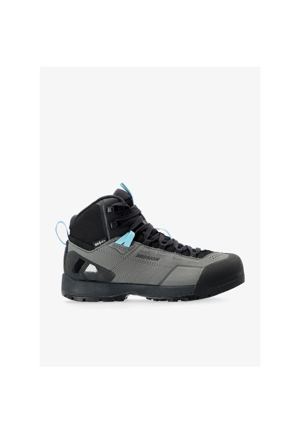 Buty podejściowe damskie Black Diamond Mission LTR Mid WP. Kolor: szary. Styl: sportowy