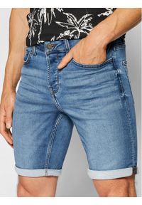 Only & Sons Szorty jeansowe Ply 22018584 Granatowy Regular Fit. Kolor: niebieski. Materiał: bawełna, jeans