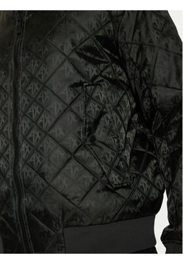 Armani Exchange Kurtka bomber XM000137 AF11895 UB001 Czarny Regular Fit. Kolor: czarny. Materiał: syntetyk