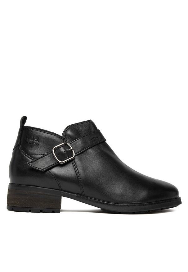 Botki Josef Seibel. Kolor: czarny