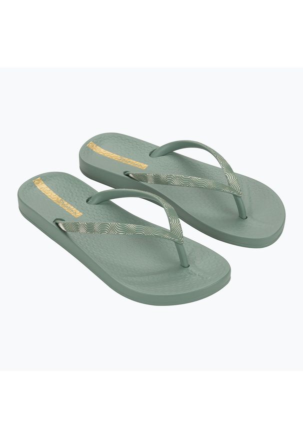 Japonki damskie Ipanema Mesh IX. Kolor: zielony. Materiał: mesh