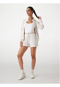 Guess Bluza V5YQ03 KB212 Écru Regular Fit. Materiał: syntetyk