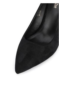 DeeZee Czółenka DZ0010 Czarny. Kolor: czarny. Materiał: materiał #4
