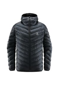 Kurtka puchowa Haglöfs Särna Mimic. Kolor: czarny. Materiał: puch. Sport: turystyka piesza #1
