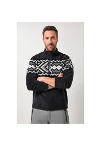 JAY-PI - Męska Półgolf polarowy odzież narciarska ultralekki polar poziom 1. Kolekcja: plus size. Kolor: czarny. Materiał: poliester, materiał. Sezon: zima. Sport: narciarstwo #1