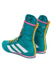 Adidas - adidas Buty bokserskie Box Hog 4 JR5382 Zielony. Kolor: zielony. Materiał: materiał #6