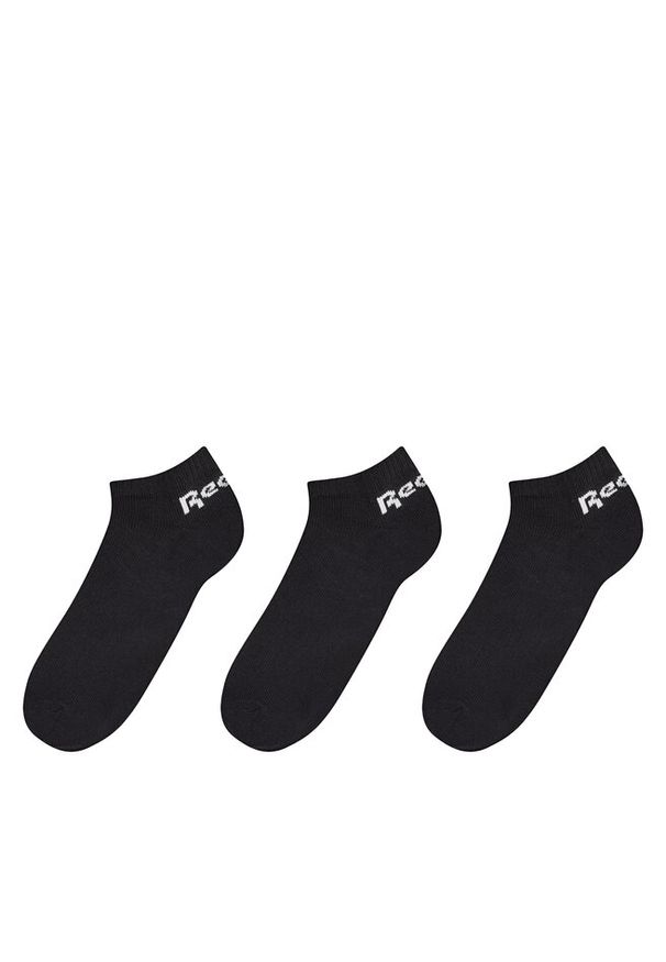 Zestaw 3 par niskich skarpet unisex Reebok. Kolor: czarny